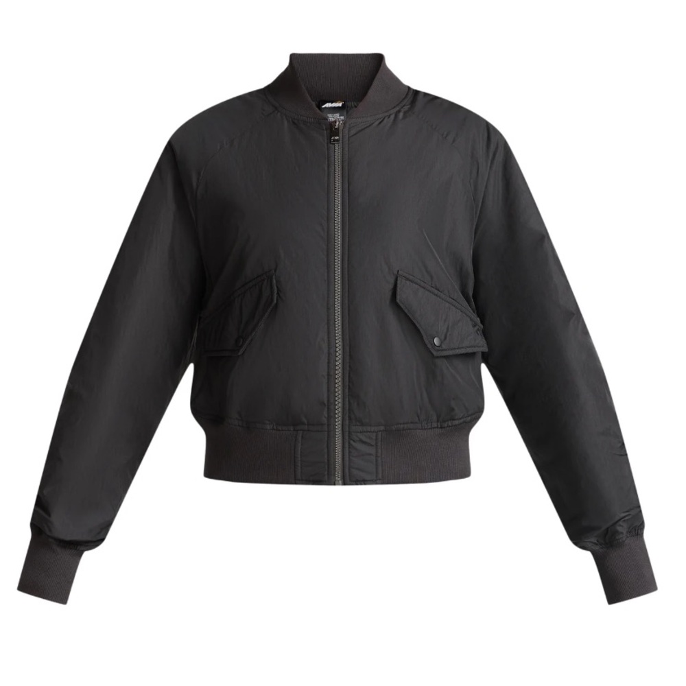 Avia Women's Shine Windbreaker Nylon Bomber Jacket